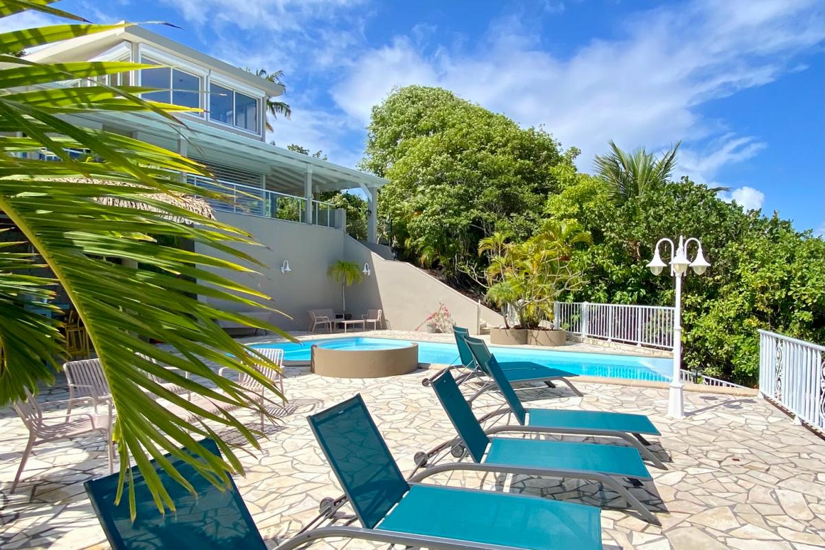 Location Villa tartanpiscine terrasse 2